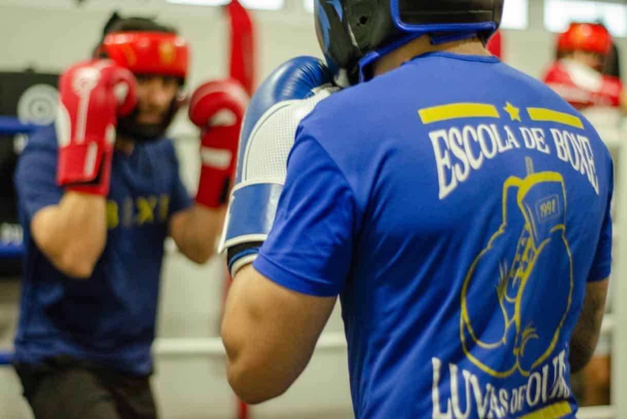 Treino de boxe 1